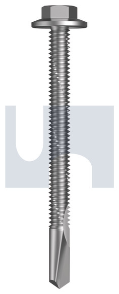 SCREW NO 5 PNT ( S500) HEX BARE C4 12-24 X 65 BASALT 